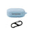 Silicone Case for OnePlus Buds Pro 2 Earphones Protective Cover with Anti-loss Buckle - Sky Blue - 1