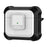 For Apple AirPods 3 Bluetooth-compatible Earphone Drop-proof Cover TPU+PC Protective Case with Pressing Button - White - 1