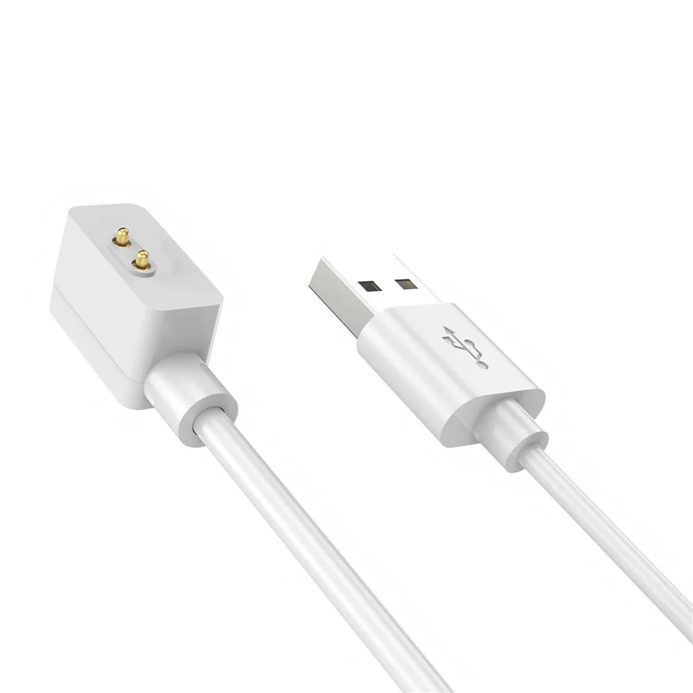 100cm Charger Compatible with Redmi Band 2 Magnetic Charging Cable Smart Watch Charging Cord - White - 5