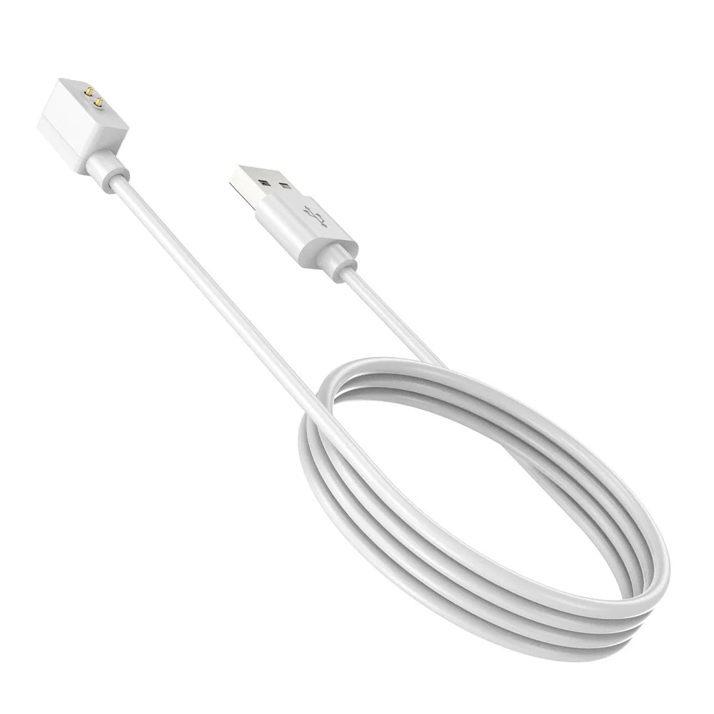 100cm Charger Compatible with Redmi Band 2 Magnetic Charging Cable Smart Watch Charging Cord - White - 6