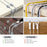 AHASTYLE LC01 8Pcs Self-adhesive Cable Manager Silicone Data Cable Fixing Holder Desktop Wire Organizer - Grey - 6