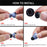 AHASTYLE WG36 3 Pairs S / M / L Size for Samsung Galaxy Buds Pro / Buds2 Pro Earbuds Covers Replacement Memory Foam In-ear Earphone Tips - Black - 4