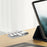 AHASTYLE WG104 Magnetic Cable Holder 5 Clips Desktop Cable Ties Data Cable USB Cord Organizer - Grey - 6