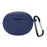 For Boat Airdopes 181 Protective Case Wireless Bluetooth-compatible Headset Silicone Cover with Anti-Loss Buckle - Dark Blue - 2