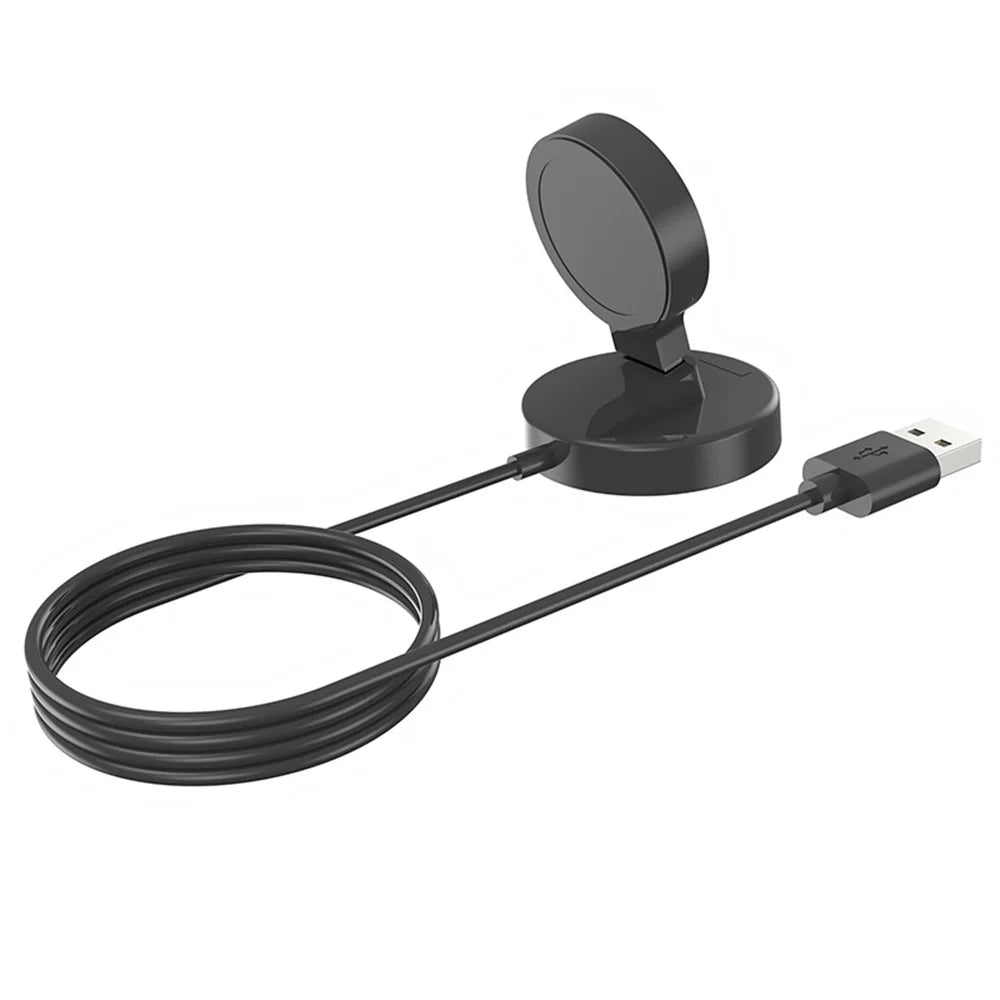 For Xiaomi Watch S1 Active / Color 2 / Color Sports USB Cable Smart Watch Charger Desktop Charging Stand - Black - 4