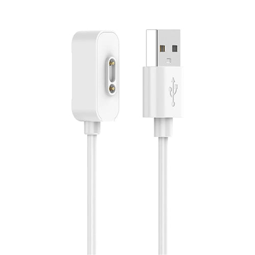 For Xplora X5 Play Smart Watch Charger 1m Magnetic Absorption USB Charging Cable - White - 1