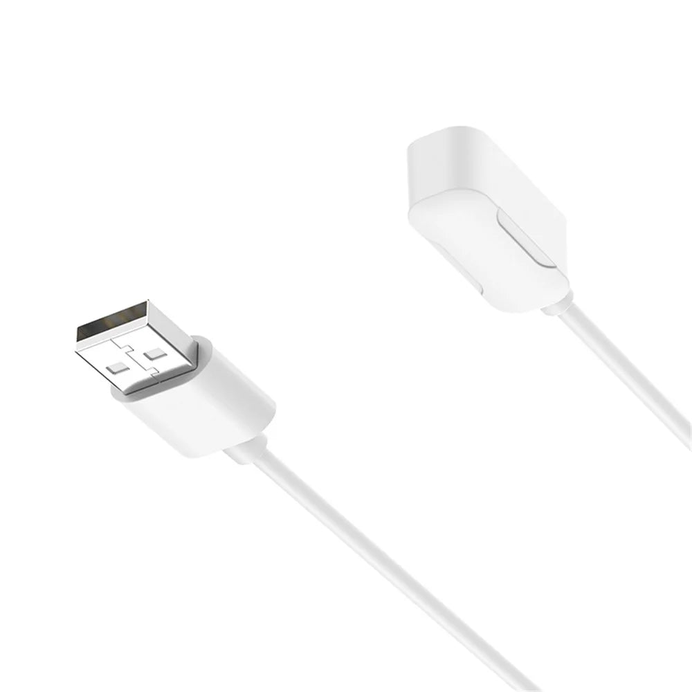 For Xplora X5 Play Smart Watch Charger 1m Magnetic Absorption USB Charging Cable - White - 5