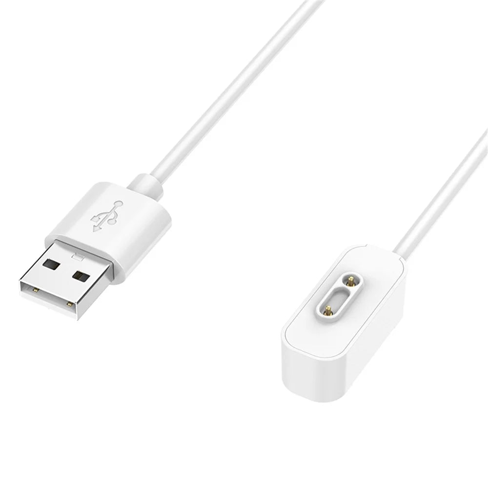 For Xplora X5 Play Smart Watch Charger 1m Magnetic Absorption USB Charging Cable - White - 7