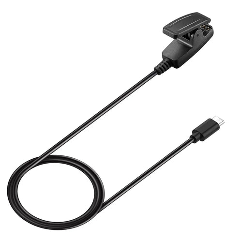 For GarminMove Trend Clip-on Smart Watch Charger Cord Type-C Charging Cable, 1m - 1