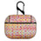 For Apple AirPods Pro Woven Texture PU Leather + PC Case Bluetooth-compatible Earphone Protective Cover - Pink - 1