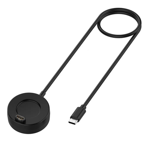For Garmin Forerunner 265 / 265S / 965 / 955 / Fenix 5 / 6 / 7 Charging Dock Type-C Watch Charger with 100cm Cable - 1