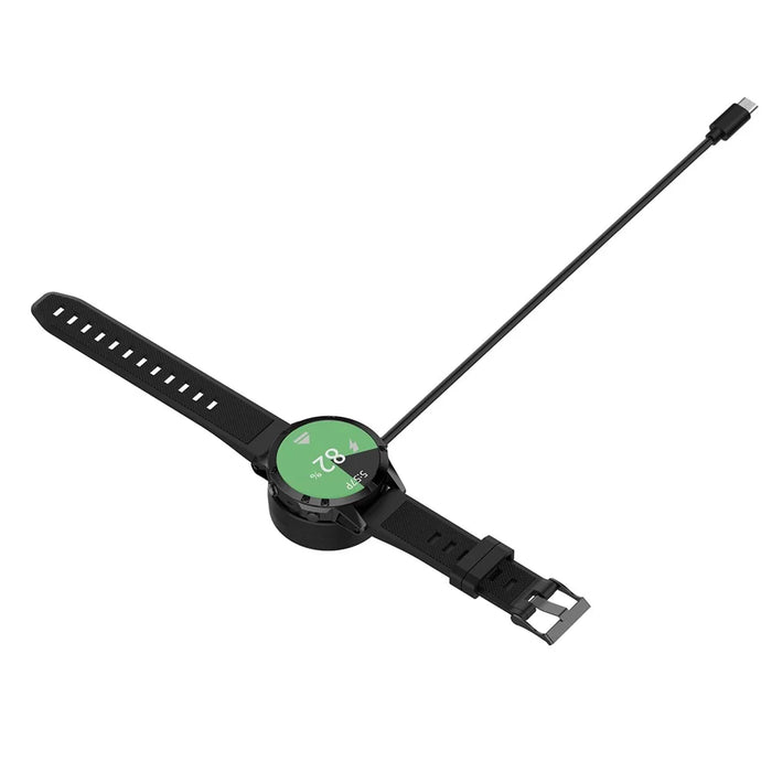 For Garmin Forerunner 265 / 265S / 965 / 955 / Fenix 5 / 6 / 7 Charging Dock Type-C Watch Charger with 100cm Cable - 3