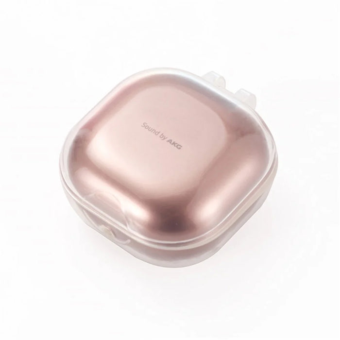 For Samsung Galaxy Buds Live / Buds Pro / Buds 2 / Buds 2 Pro Earphone TPU Case Bluetooth-compatible Earbud Protective Cover - Transparent - 1