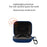 For OnePlus Buds Pro 2 Soft Silicone Bluetooth-compatible Earphones Case with Anti-lost Buckle - Dark Blue - 3