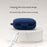 For OnePlus Buds Pro 2 Soft Silicone Bluetooth-compatible Earphones Case with Anti-lost Buckle - Dark Blue - 5