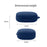 For OnePlus Buds Pro 2 Soft Silicone Bluetooth-compatible Earphones Case with Anti-lost Buckle - Dark Blue - 7
