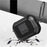 Shockproof Case for Apple AirPods Pro Case Cover with Lock, Carabiner TWS Headset TPU PC Shell - Black - 3