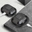 Shockproof Case for Apple AirPods Pro Case Cover with Lock, Carabiner TWS Headset TPU PC Shell - Black - 6