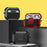 Shockproof Case for Apple AirPods Pro Case Cover with Lock, Carabiner TWS Headset TPU PC Shell - Black - 7