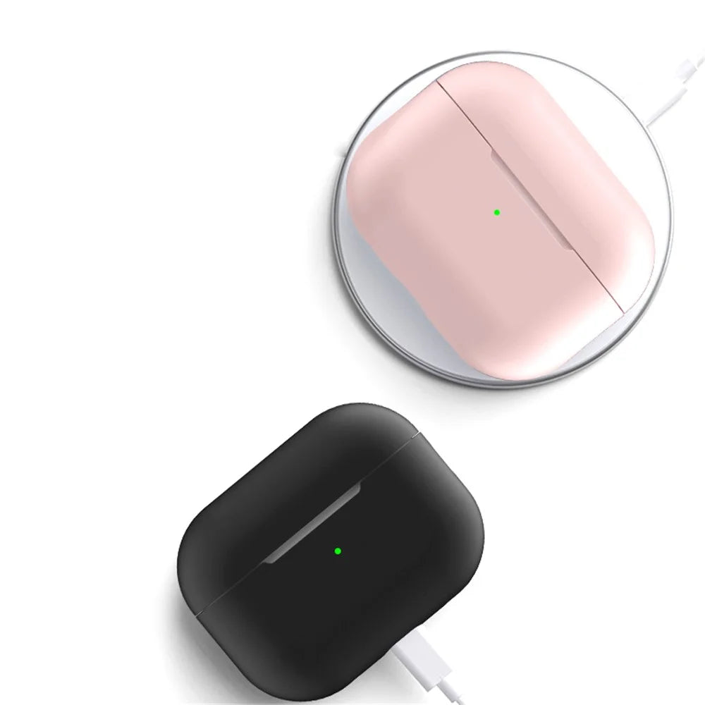 For AirPods Pro 2 6-in-1 Silicone Protective Cover + Anti-lost Rope + Storage Case + Brush + Watch Band Earbud Holder + Hand Rope - Pink - 4