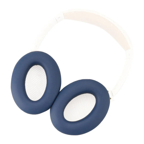 For Bose QC45 / QC35 / QC25 / QC15 / AE2 1 Pair Flexible Silicone Headphone Earpads Caps Ear Cover Pad - Dark Blue - 1