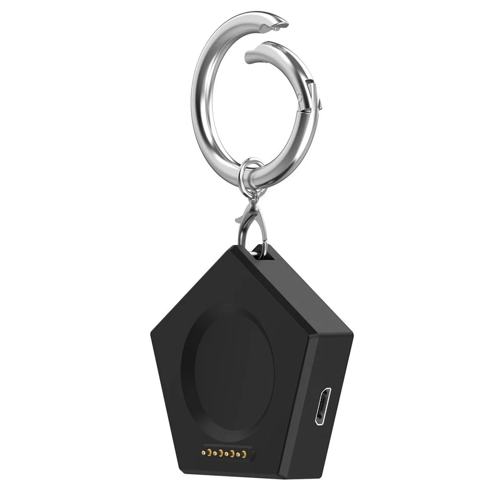 For Oppo Watch 4 Pro / Watch 2 42mm / 46mm / Watch 3 / 3Pro / Watch SE Charger Portable Charging Dock with Magnetic Probe - Black - 5