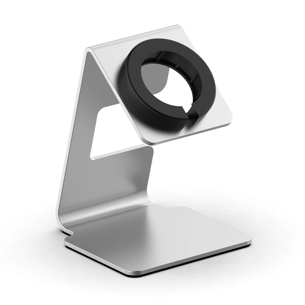 For Samsung Galaxy Watch 5 / 5 Pro / Watch 5 Active Charger Holder Watch Charging Pad Metal Stand (without Charger) - Silver - 2