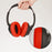 1 Pair Earpad Silicone Sleeve Soft Cover for Sony WH-CH720N Headphone - Red - 3
