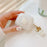 Anti-Drop TPU Case for Apple AirPods 3 Shell Grain Camellia Pattern Protective Case with Camellia Decor - 1