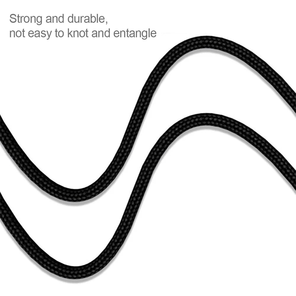 1.2m Earphone Cable Audio Extension Cable Jack 3.5mm to 3.5mm Male to Male Aux Cable Cord with Sliding Volume Control Mic - Black - 7