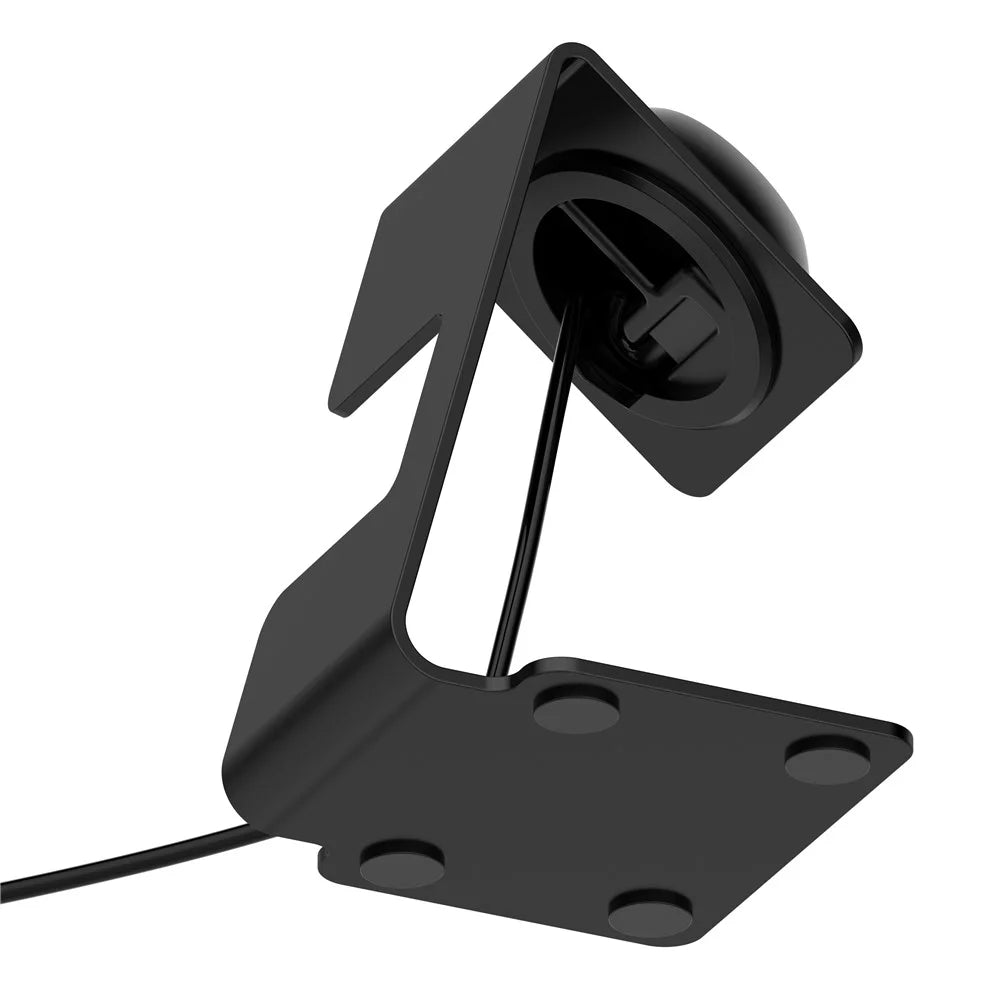 For Xiaomi Smart Band 8 Watch Charger Holder Metal Smart Watch Charger Stand (Without Charger) - Black - 2