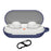For Sony WF-C700N Silicone Cover Bluetooth-compatible Earphone Protective Case with Anti-lost Buckle - Dark Blue - 1