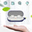 For Sony WF-C700N Silicone Cover Bluetooth-compatible Earphone Protective Case with Anti-lost Buckle - Dark Blue - 2