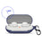 For Sony WF-C700N Silicone Cover Bluetooth-compatible Earphone Protective Case with Anti-lost Buckle - Dark Blue - 3