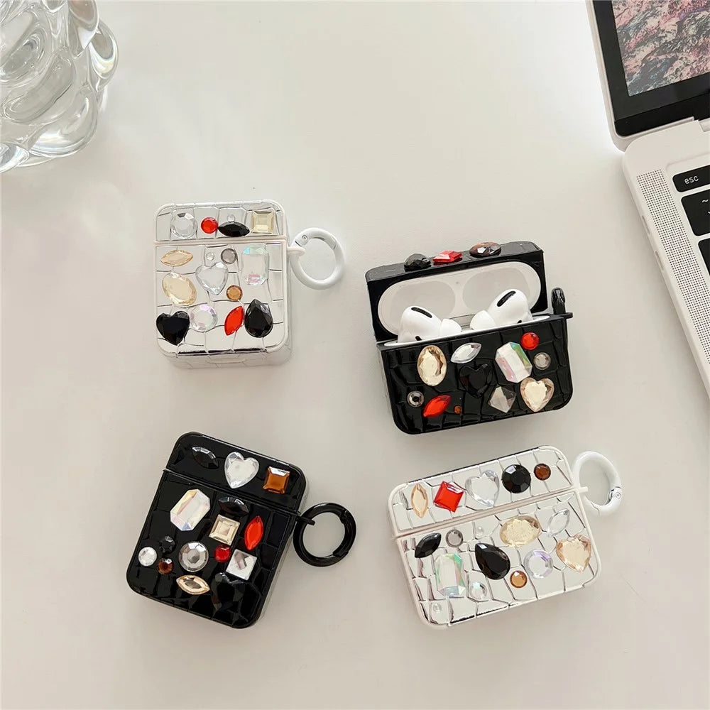 TPU Case for Apple AirPods with Charging Case (2016) / (2019) / AirPods with Wireless Charging Case (2019) Gem Docor Earphone Cover - Silver - 5