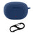 Silicone Case for Beats Studio Buds+ Bluetooth-compatible Earphone, Anti-drop Earbud Cover with Hanging Buckle - Dark Blue - 1