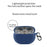 Silicone Case for Beats Studio Buds+ Bluetooth-compatible Earphone, Anti-drop Earbud Cover with Hanging Buckle - Dark Blue - 3