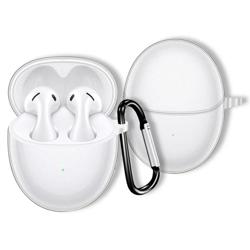 For Huawei FreeBuds 5 Flexible TPU Protection Case Clear TWS Earphone Protector Cover - 1