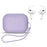 For AirPods Pro 2 Earphones Case Full Protective Silicone Shockproof Cover with Strap / Ear-Tip - Purple - 1