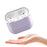 For AirPods Pro 2 Earphones Case Full Protective Silicone Shockproof Cover with Strap / Ear-Tip - Purple - 2