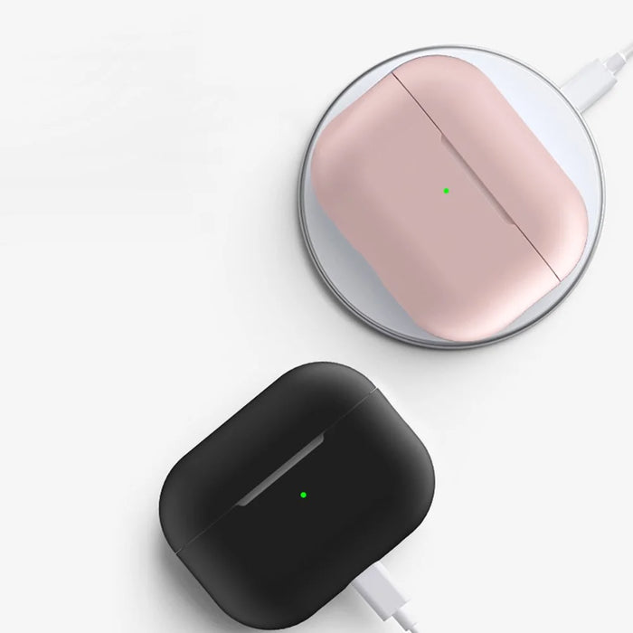 For AirPods Pro 2 Earphones Case Full Protective Silicone Shockproof Cover with Strap / Ear-Tip - Purple - 4