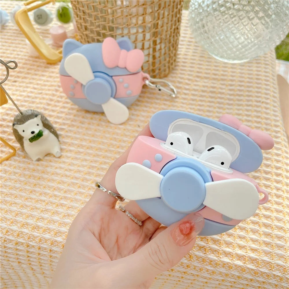 Earphones Case for Apple AirPods with Charging Case (2016) / (2019) / AirPods with Wireless Charging Case (2019) Silicone Cover with Carabiner - 6