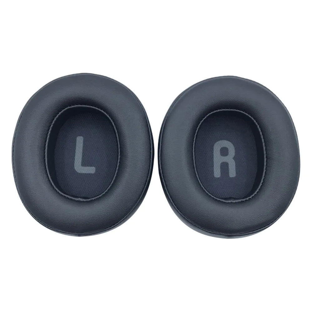 1 Pair For JBL Tune T700BT T710BT T750BTNC T760NC Protein Leather Ear Cushions Replacement Earpads - Black - 1