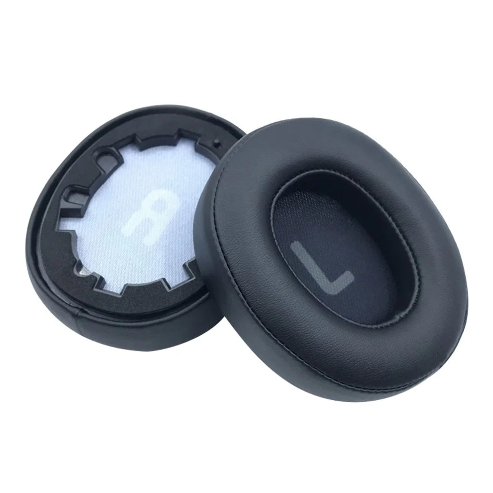 1 Pair For JBL Tune T700BT T710BT T750BTNC T760NC Protein Leather Ear Cushions Replacement Earpads - Black - 3
