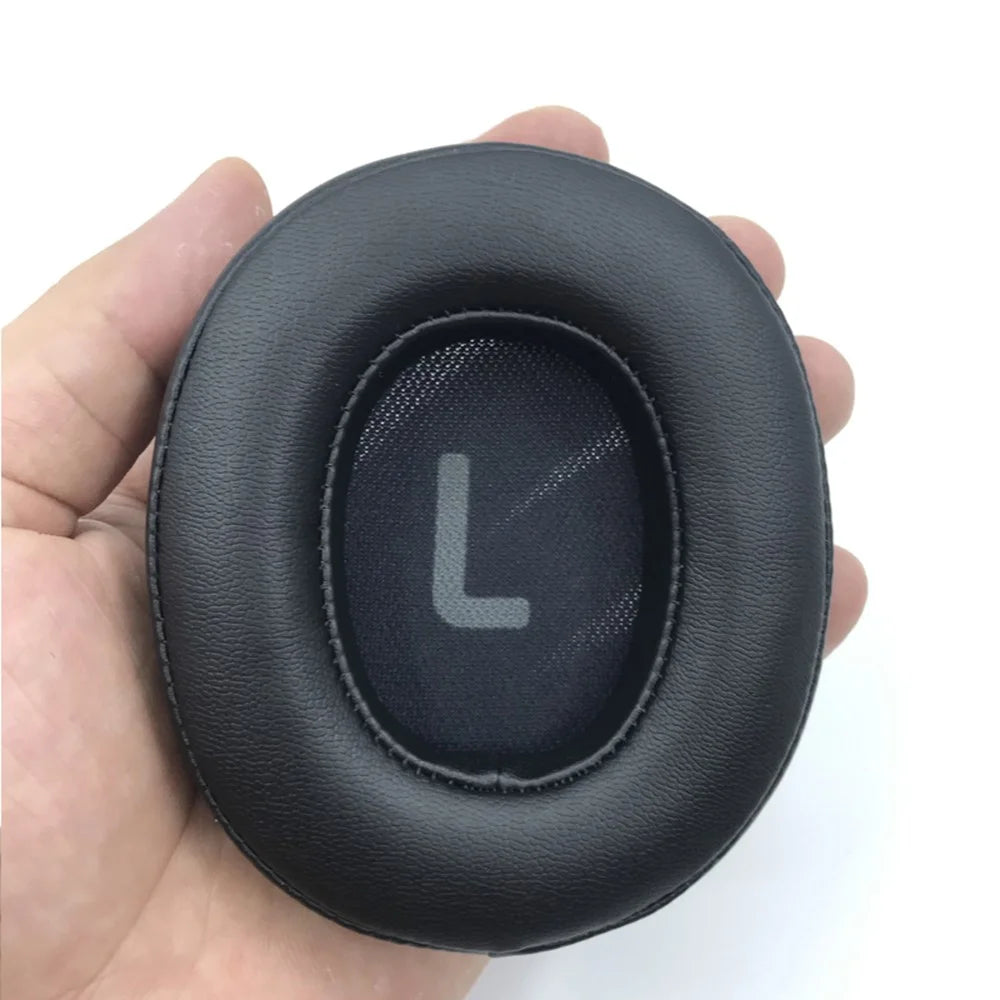 1 Pair For JBL Tune T700BT T710BT T750BTNC T760NC Protein Leather Ear Cushions Replacement Earpads - Black - 6