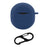 For SoundPEATS Air4 Bluetooth-compatible Earphone Silicone Case Dust-proof Protective Sleeve with Buckle - Dark Blue - 1