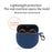 For SoundPEATS Air4 Bluetooth-compatible Earphone Silicone Case Dust-proof Protective Sleeve with Buckle - Dark Blue - 4