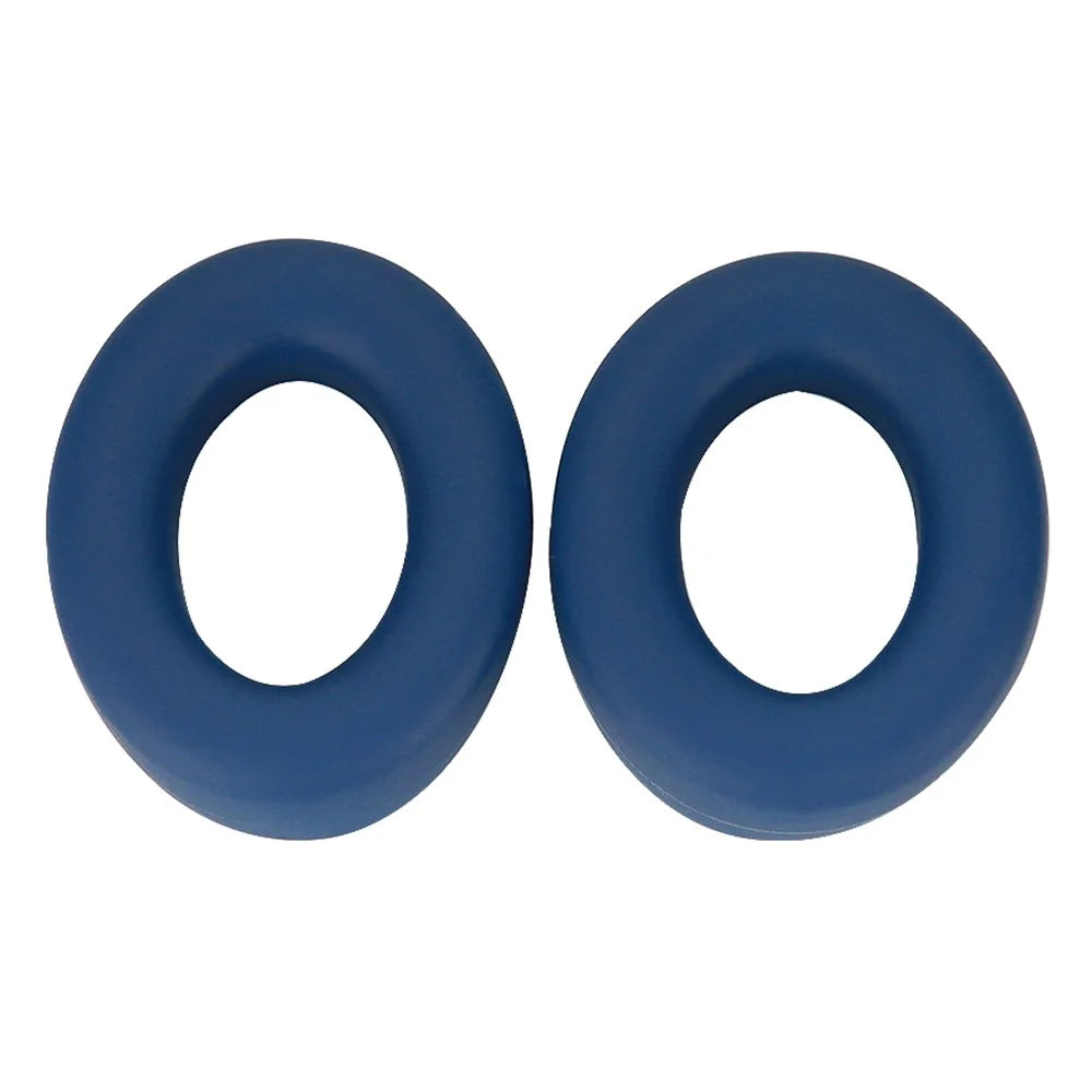 1 Pair For Beats Studio3 Wireless Headphone Earpad Silicone Protective Case - Dark Blue - 1