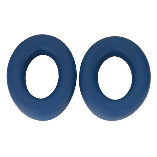 1 Pair For Beats Studio3 Wireless Headphone Earpad Silicone Protective Case - Dark Blue - 1