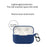 For EDIFIER TWS1 ANC Bluetooth-compatible Earphone Silicone Case Anti-drop Earbud Cover with Buckle - Dark Blue - 4